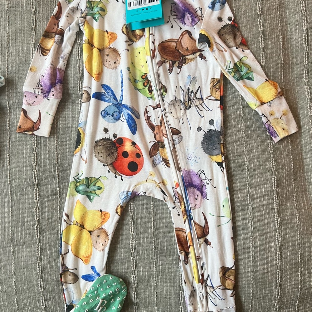 Posh Peanut Insect One Piece w/Feet